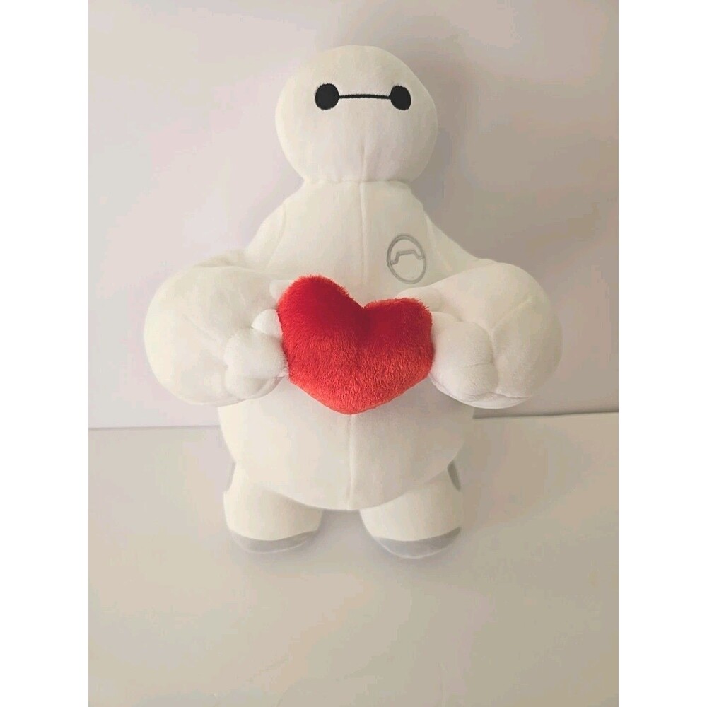 Big Hero 6 Baymax bayma heart stuffed toy Tokyo Disney Exclusive GUC 12" Tall
